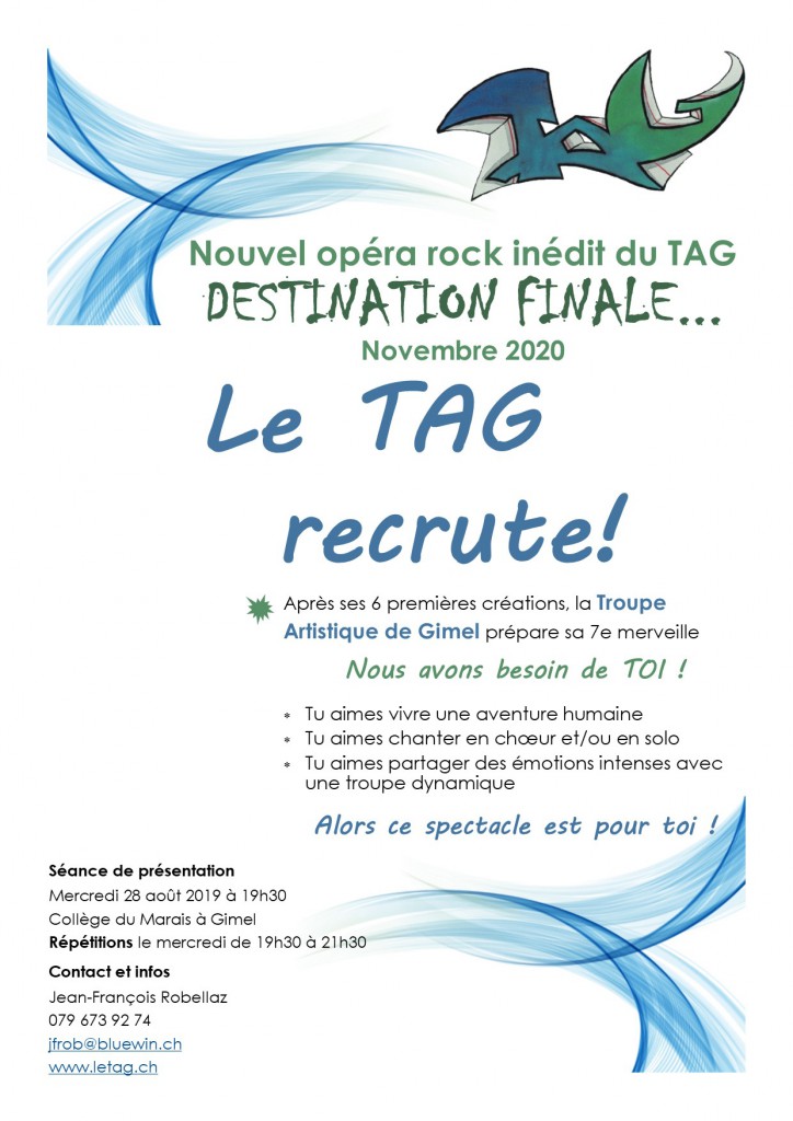 flyer recrutement 2019